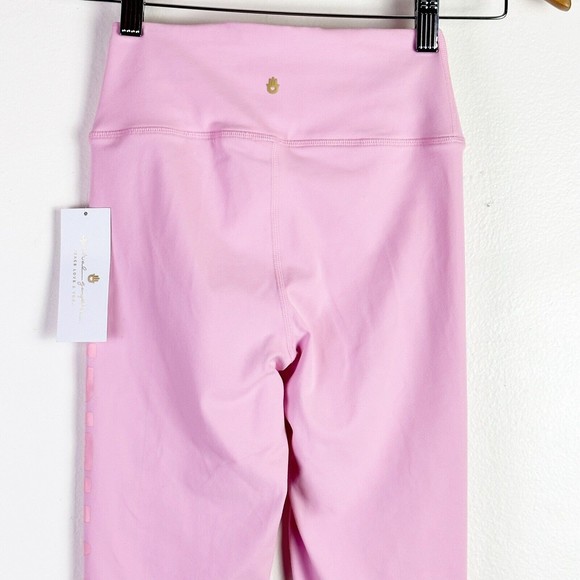 NWT Spiritual Gangster High Waist Logo Legging Paradise Pink XS - Picture 12 of 14
